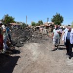 Aşgın’dan Yangınzede Keresteci Esnafına Geçmiş Olsun Ziyareti