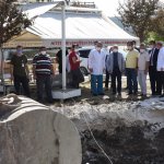 Belediyemizden Hastane bahçesine 750 metre asfalt