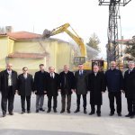 Eski BİLSEM binası yıkıldı