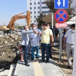 Belediyemizden Hastane bahçesine 750 metre asfalt