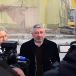 Eski BİLSEM binası yıkıldı