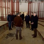 Aşgın, yeni belediye binasındaki çalışmaları inceledi