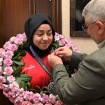 Şampiyon sporcudan Başkan Aşgın’a Ziyaret