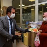 Belediyemizden sağlık çalışanlarına bir jest daha