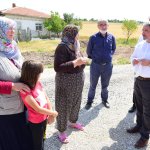 Başkan Aşgın’a Kamışlıevler’de sevgi seli