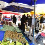 Başkan Aşgın, semt pazarlarını inceledi