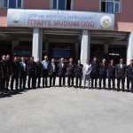 Başkan Aşgın personelle bayramlaştı