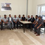 Başkan Aşgın personelle bayramlaştı