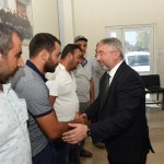 Başkan Aşgın personelle bayramlaştı