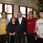 Başkan Aşgın, Engelli Yüzme Takımına palet hediye etti