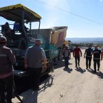 Gülkent 1.Cadde’nin asfaltı tamam