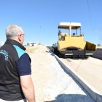 Gülkent 1.Cadde’nin asfaltı tamam