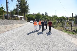 Ayarık’a 5 bin 110 metre sathi kaplama