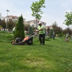 Park ve Bahçeler yoğun tempoda çalışıyor
