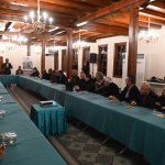 Arasta esnafı ile istişare ve bilgilendirme toplantısı yapıldı