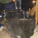 Şehri susuz bırakmamak için çalıştılar