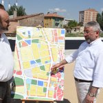 Başkan Aşgın Çöplü Caddesi'nde asfalt serimini inceledi