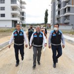 Ahçılar’da asfalt çalışması