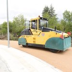 Ahçılar’da asfalt çalışması