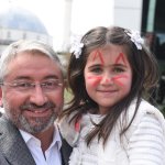 Başkan Aşgın çocuklarla bayramı kutladı