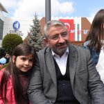 Başkan Aşgın çocuklarla bayramı kutladı