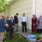 Başkan Aşgın, özel öğrencilerle fide dikti