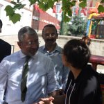 Başkan Aşgın, özel öğrencilerle fide dikti