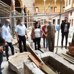 Veli Paşa Hanında inceleme gezisi