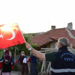 Belediyemiz, bayram coşkusunu evlere taşıdı