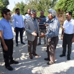 Aşgın, çalışmaları inceledi