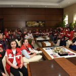 Damla Gönüllülük Hareketinden Başkan Aşgın’a ziyaret