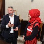 Damla Gönüllülük Hareketinden Başkan Aşgın’a ziyaret