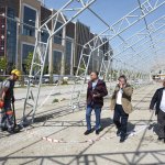 Ramazan Çadırı kurulumu başladı