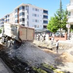 Başkan Aşgın, Mavral Sokaktaki çalışmaları inceledi