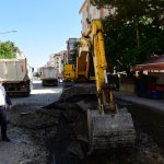 Başkan Aşgın, Mavral Sokaktaki çalışmaları inceledi