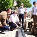 Başkan Aşgın, Mavral Sokaktaki çalışmaları inceledi