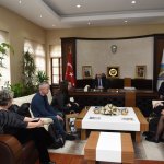 Macaristan ve Litvanya heyetinden Belediyeye ziyaret