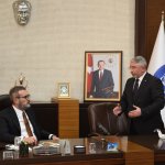 Mahir Ünal, Başkan Aşgın'ı ziyaret etti