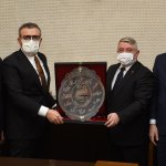 Mahir Ünal, Başkan Aşgın'ı ziyaret etti