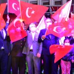 Çorum'da Demokrasi Zaferi coşkusu