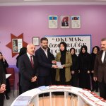 Öğrenciler kitaplarıyla buluştu