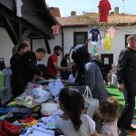 700 çocuğun bayramlığı Belediyemizden