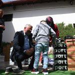 700 çocuğun bayramlığı Belediyemizden