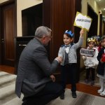 Miniklerden Başkan Aşgın’a ziyaret