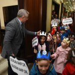 Miniklerden Başkan Aşgın’a ziyaret