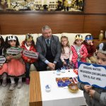 Miniklerden Başkan Aşgın’a ziyaret