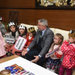 Miniklerden Başkan Aşgın’a ziyaret