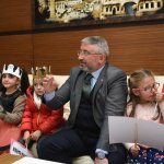 Miniklerden Başkan Aşgın’a ziyaret