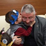 Miniklerden Başkan Aşgın’a ziyaret