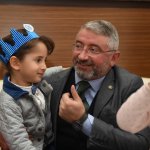 Miniklerden Başkan Aşgın’a ziyaret